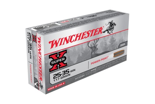 Winchester Ammunition Super-X 117 gr Power-Point .25-35 Win Ammo, 20/box - X2535