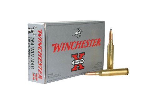 Winchester Ammunition Super-X 140 gr Power-Point .264 Win Mag Ammo, 20/box - X2642