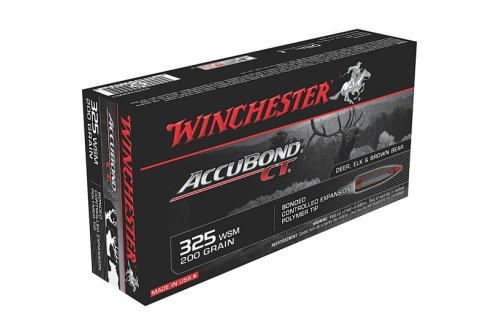 Winchester Ammunition Expedition Big Game 200 gr AccuBond CT .325 WSM Ammo, 20/box - S325WSMCT