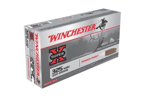 Winchester Ammunition Super-X 220 gr Power-Point .325 WSM Ammo, 20/box - X325WSM