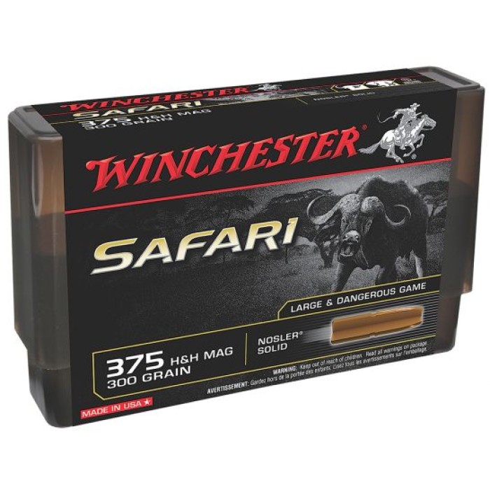 Winchester Ammunition Supreme 400 gr Nosler Solid .416 Rigby Ammo, 20/box - S416RSLS