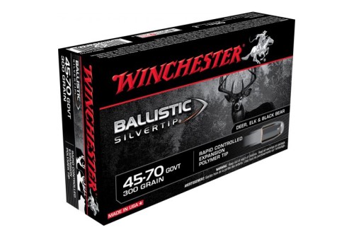 Winchester Ammunition Ballistic Silvertip 300 gr Polymer Tip .45-70 Ammo, 20/box - SBST4570
