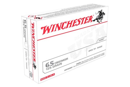 Winchester Ammunition USA 125 gr Open Tip Range 6.5 Crd Ammo, 20/box - USA65CM