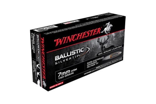 Winchester Ammunition Ballistic Silvertip 140 gr Polymer Tip 7mm WSM Ammo, 20/box - SBST7MMS