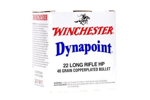 Winchester Ammunition USA 40 gr Copper-Plated Hollow Point .22lr Ammo, 500/box - WD22LRB