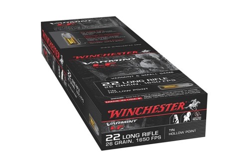 Winchester Ammunition Varmint-LF 26 gr Hollow Point .22lr Ammo, 50/box - X22LRHLF