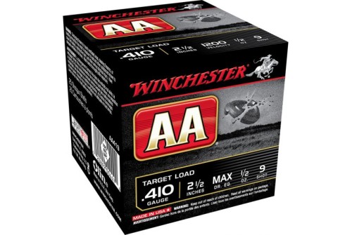 Winchester Ammunition AA 2.5" 410 Gauge Ammo 9, 25/box - AA419