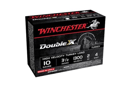 Winchester Ammunition Double X 3.5" 10 Gauge Ammo 4, 10/box - STH104