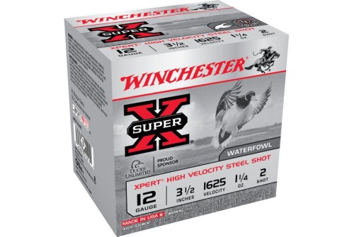 Winchester Ammunition Super-X Xpert High Velocity 3.5" 12 Gauge Ammo 2, 25/box - WEX12LM2