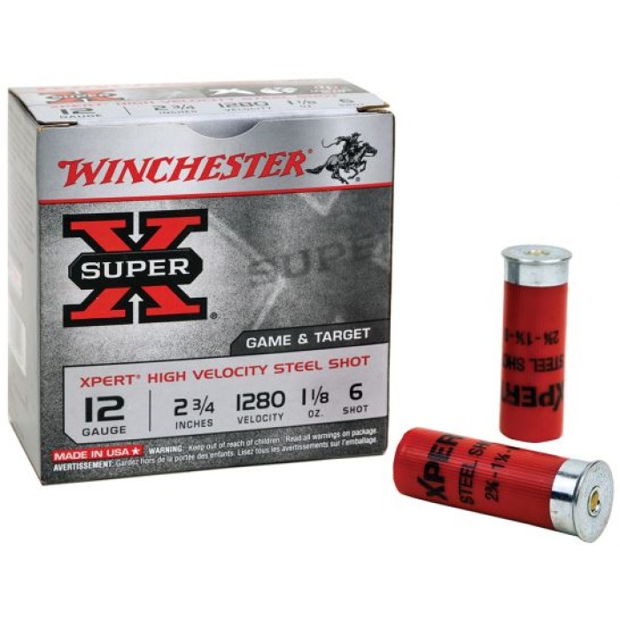 Winchester Ammunition Super-X 2.75" 12 Gauge Ammo 7, 25/box - WE12GT7