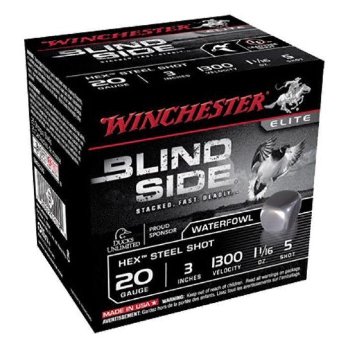 Winchester Ammunition Blindside 3" 20 Gauge Ammo 5, 25/box - SBS2035