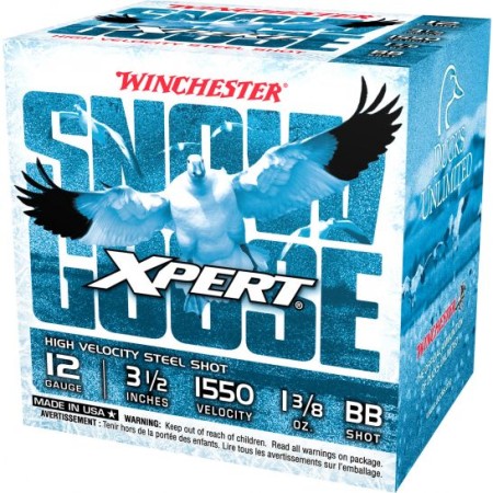 Winchester Ammunition Xpert Snow Goose 3.5" 12 Gauge Ammo BB, 25/box - WXS12LBB