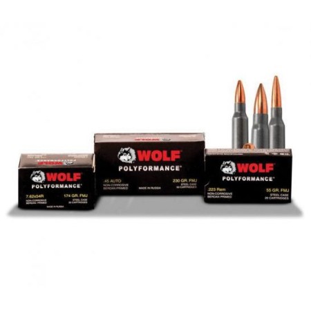 Wolf 22355 223 FMJ BI 55 1000