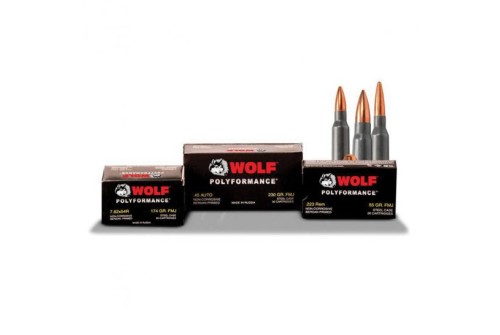 Wolf WPA Polyformance, .308 Winchester, FMJ, 145 Grain, 500 Rounds