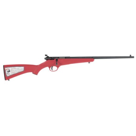 Savage Arms Rascal (Red) 22 LR 16.11 Round Bolt Action Rimfire Rifle, Sporter - 13795