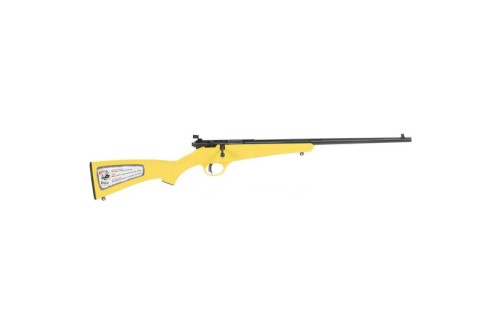 Savage Arms Rascal (Yellow) 22 LR 16.11 Round Bolt Action Rimfire Rifle, Sporter - 13805