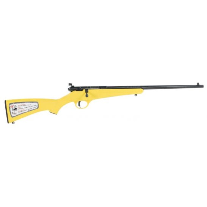 Savage Arms Rascal (Yellow) 22 LR 16.11 Round Bolt Action Rimfire Rifle, Sporter - 13805