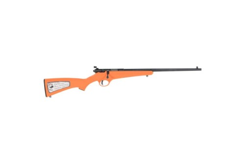 Savage Arms Rascal (Orange) 22 LR 16.11 Round Bolt Action Rimfire Rifle, Sporter - 13810