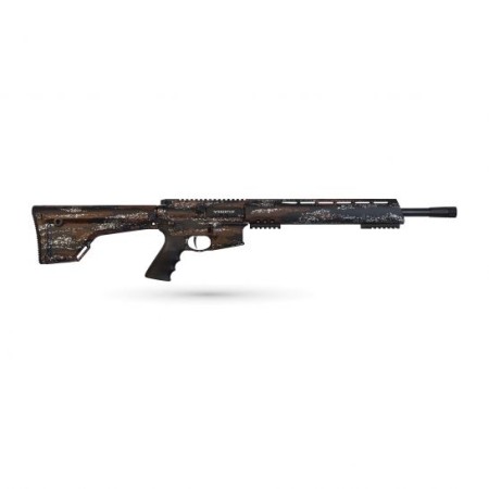Brenton Usa Ranger Carbon Hunter 18" 6.5mm Grendel Semi-Automatic AR-15 Rifle, MarbleKote Harvest Camo - RR18HM6.5
