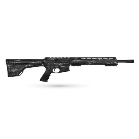 Brenton Usa Ranger Carbon Hunter 18" 6.5mm Grendel Semi-Automatic AR-15 Rifle, MarbleKote Midnight Camo - RR18MM6.5