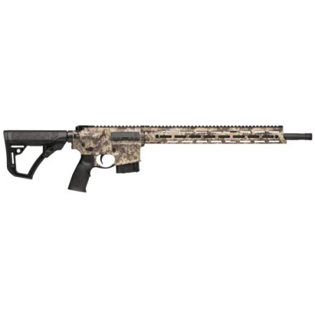 Daniel Defense DDM4 Ambush 6.8mm SPC Semi-Automatic AR-15 Rifle, Kryptek Highlander - 02-110-07137