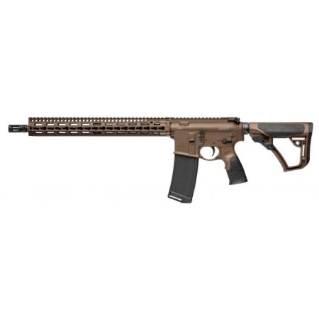 Daniel Defense DDM4 V11 CO Compliant .300 Blackout Semi-Automatic Rifle, Brown Cerakote - 02-151-16191-067