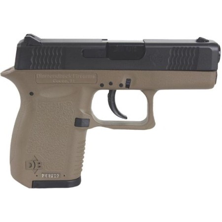 Diamondback Firearms DB380 Micro-Compact .380 ACP Pistol, FDE - DB380FDE