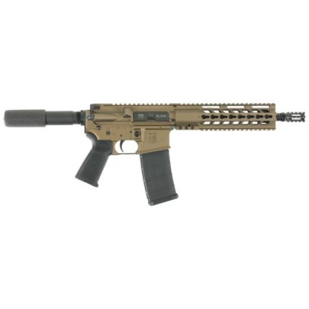 Diamondback Firearms DB15 .223 Rem/5.56 Semi-Automatic AR Pistol, 10", Burnt Bronze - DB15PBB10