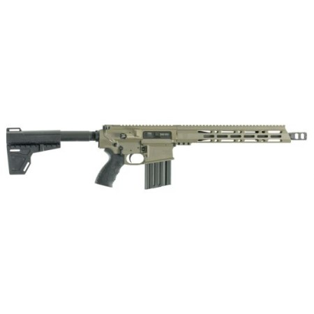 Diamondback Firearms DB10 .308 Win/7.62 Semi-Automatic AR Pistol, 13.5", FDE - DB10PFDE13