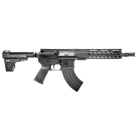 Diamondback Firearms DB15 7.62x39mm Semi-Automatic AR Pistol, 10", Hardcoat Anodized Black - DB15P47B10