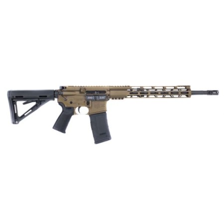 Diamondback Firearms DB15 300 BO M-LOK .300 Blackout Semi-Automatic AR-15 Rifle, Burnt Bronze Cerakote - DB15CCML300BB