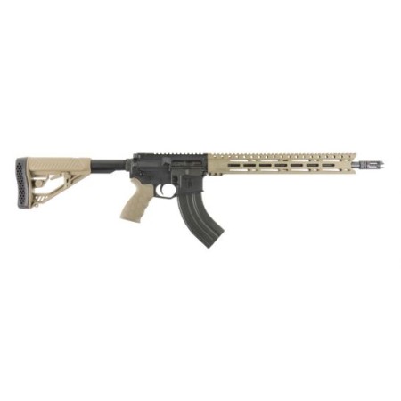 Diamondback Firearms DB15 Elite 7.62x39mm Semi-Automatic AR-15 Rifle, FDE Cerakote - DB1547EMLFDE