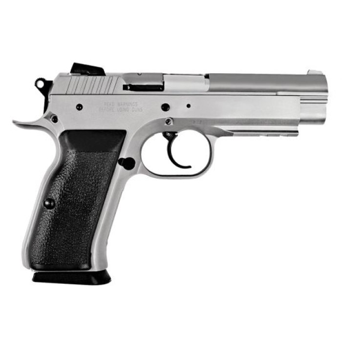 EAA Corp Tanfoglio Witness Steel Full-Size 9mm Pistol, Stainless - 999101
