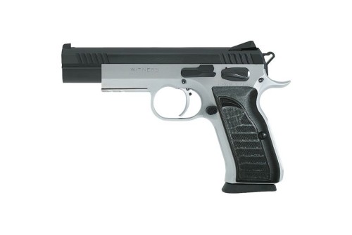 EAA Corp Tanfoglio Witness Elite Match 10mm Pistol, Stainless - 600650
