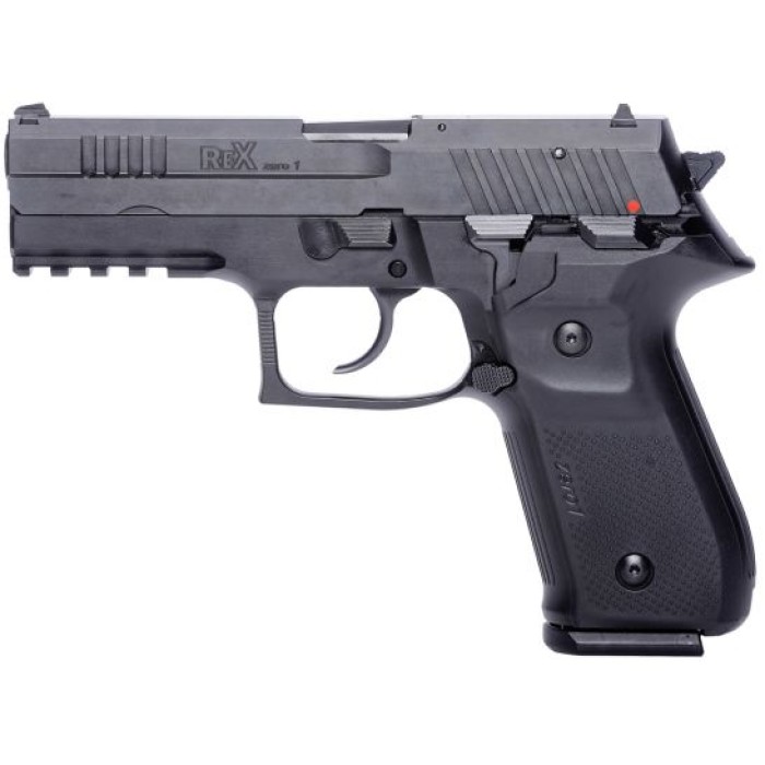 Fime Group Rex Zero 1 Standard 9mm Pistol, Hardcoat Anodized Black - REXZERO1S-01