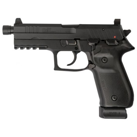 FIME GROUP Rex Zero 1T 9mm 4.9in Threaded Barrel 20Rd Black Pistol (REXZERO1T-01)