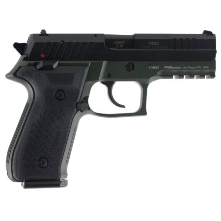 Fime Group Rex Zero 1 Standard 9mm Pistol, Hardcoat Anodized OD Green - REXZERO1S-07