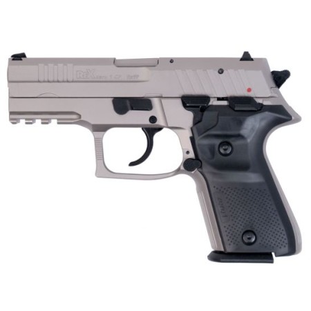 Fime Group Rex Zero 1 Compact 9mm Pistol, Nickel - REXZERO1CP-06