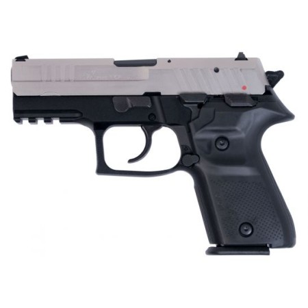 Fime Group Rex Zero 1 Compact Nickel Slide 9mm Pistol, Blk - REXZERO1CP-08