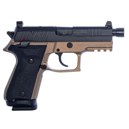 Fime Group Rex Zero 1 Tactical Compact 9mm Pistol, Hardcoat Anodized FDE - REXZERO1TC-03