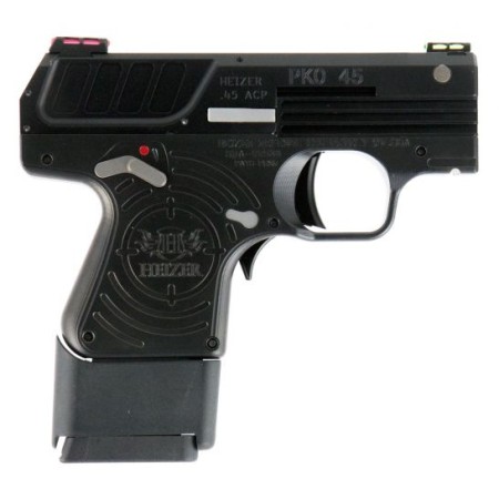 Heizer Defence PKO .45 ACP Semi-Automatic Pistol, Jet Black - CKH45JTBLK