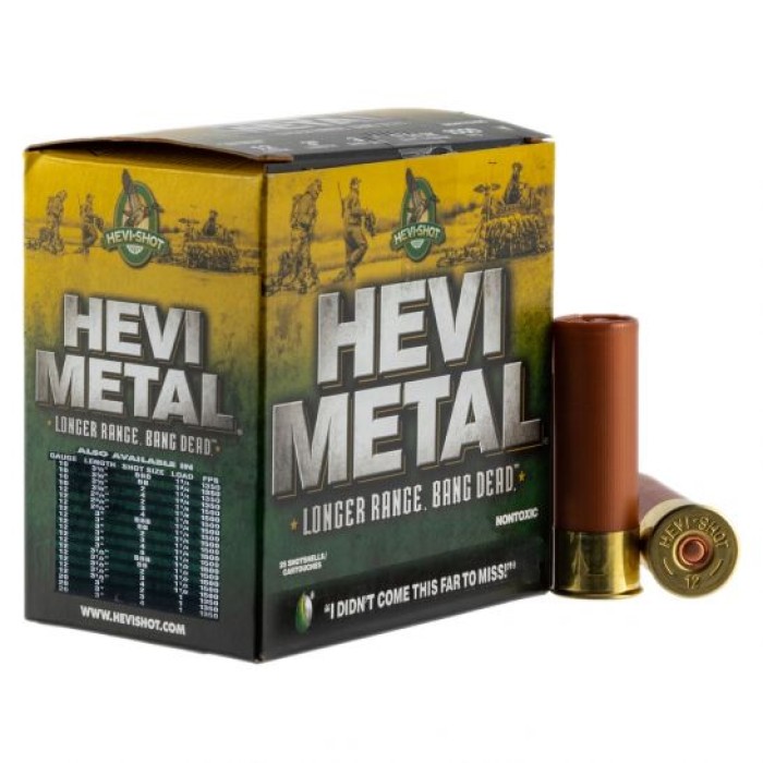 Hevi-Shot Hevi-Metal Longer Range 3" 12 Gauge Ammo BB, 25/box - 38088