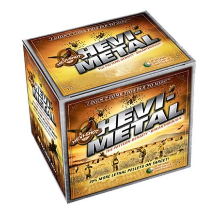 Hevi-Shot Hevi-Metal Pheasant 2.75" 12 Gauge Ammo 4, 250 Rounds - 31234