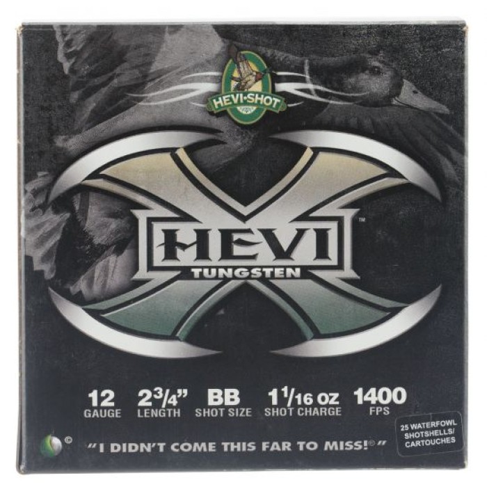 Hevi-Shot Hevi-X 2.75" 12 Gauge Ammo BB, 25/box - 50278