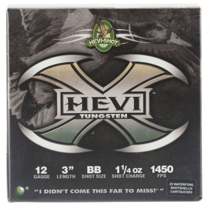 Hevi-Shot Hevi-X 3" 12 Gauge Ammo BB, 25/box - 50308