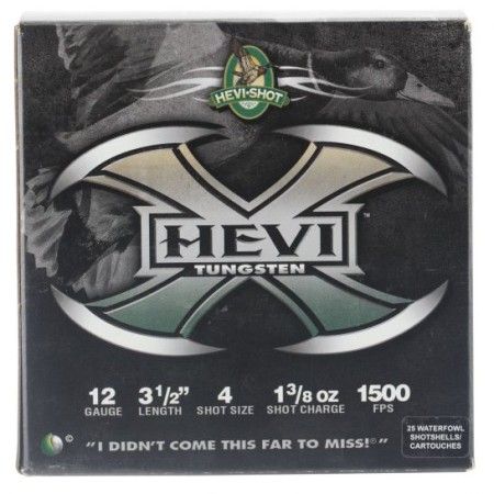 Hevi-Shot Hevi-X 3.5" 12 Gauge Ammo 4, 25/box - 50354