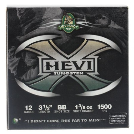 Hevi-Shot Hevi-X 3.5" 12 Gauge Ammo BB, 25/box - 50358
