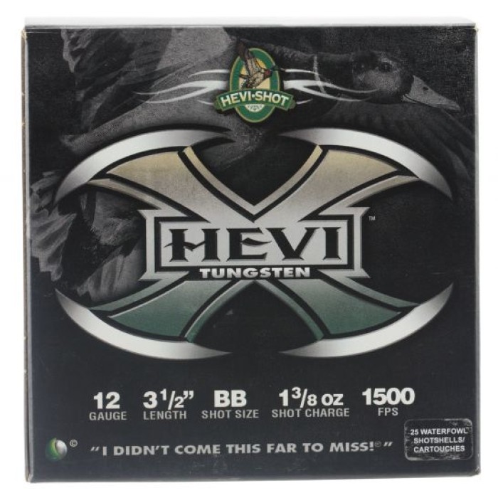 Hevi-Shot Hevi-X 3.5" 12 Gauge Ammo BB, 25/box - 50358