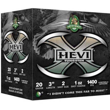 Hevi-Shot Hevi-X 3" 20 Gauge Ammo 2, 25/box - 52302
