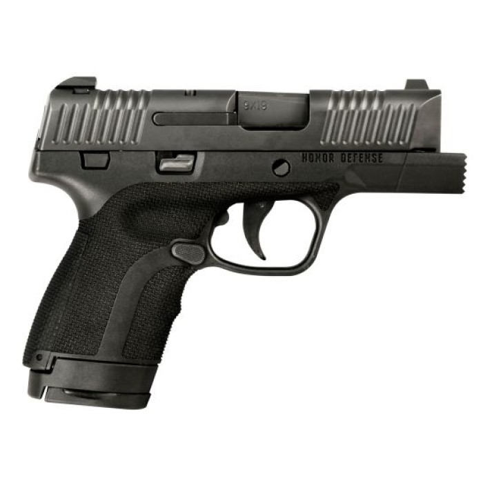 Honor Defence Honor Guard FIST Frame 9mm Pistol, Blk - HG9SCF